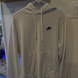 Nike Men's Light Gray Hoodie